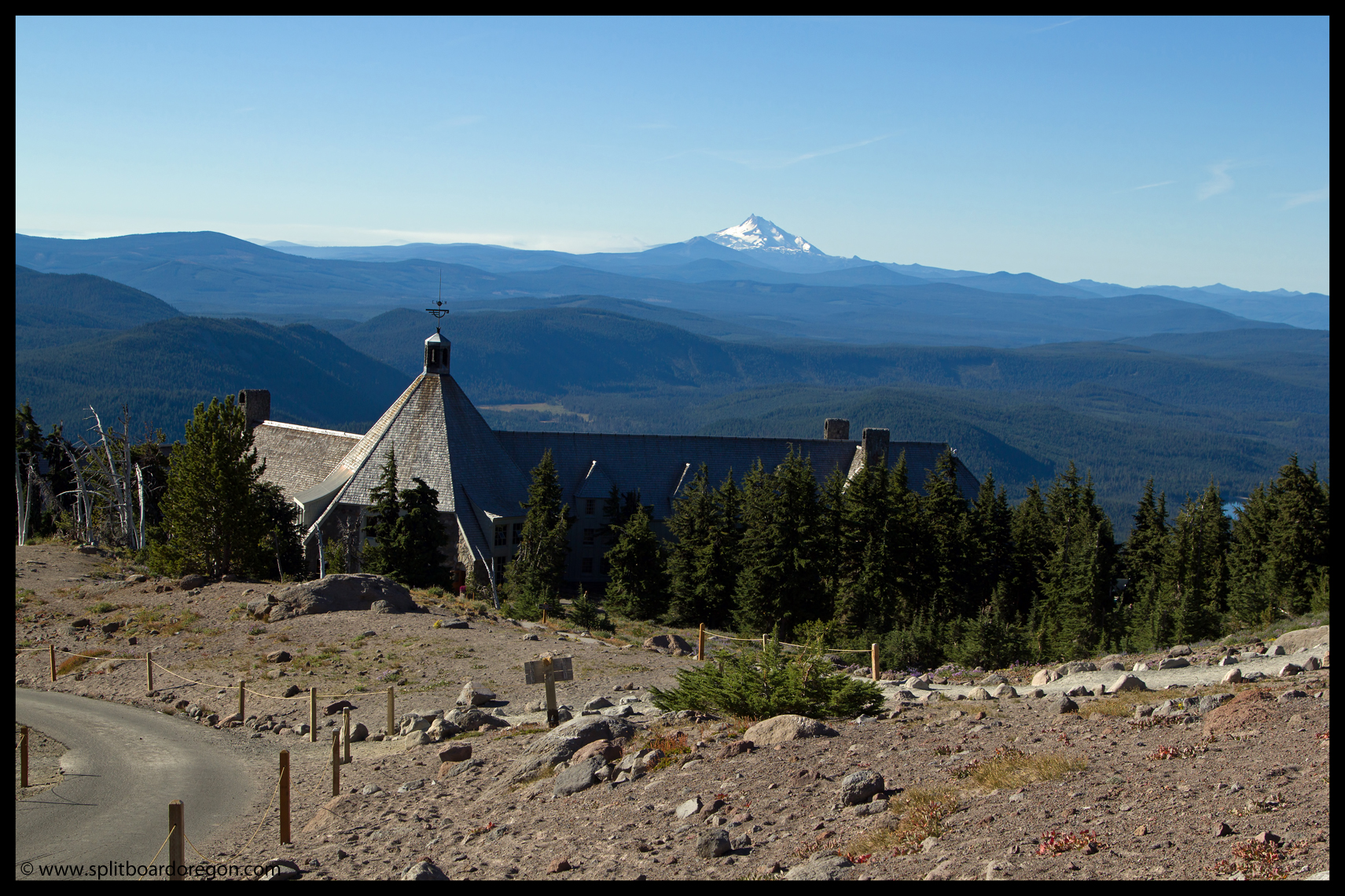 Timberline Lodge & Mt Jefferson