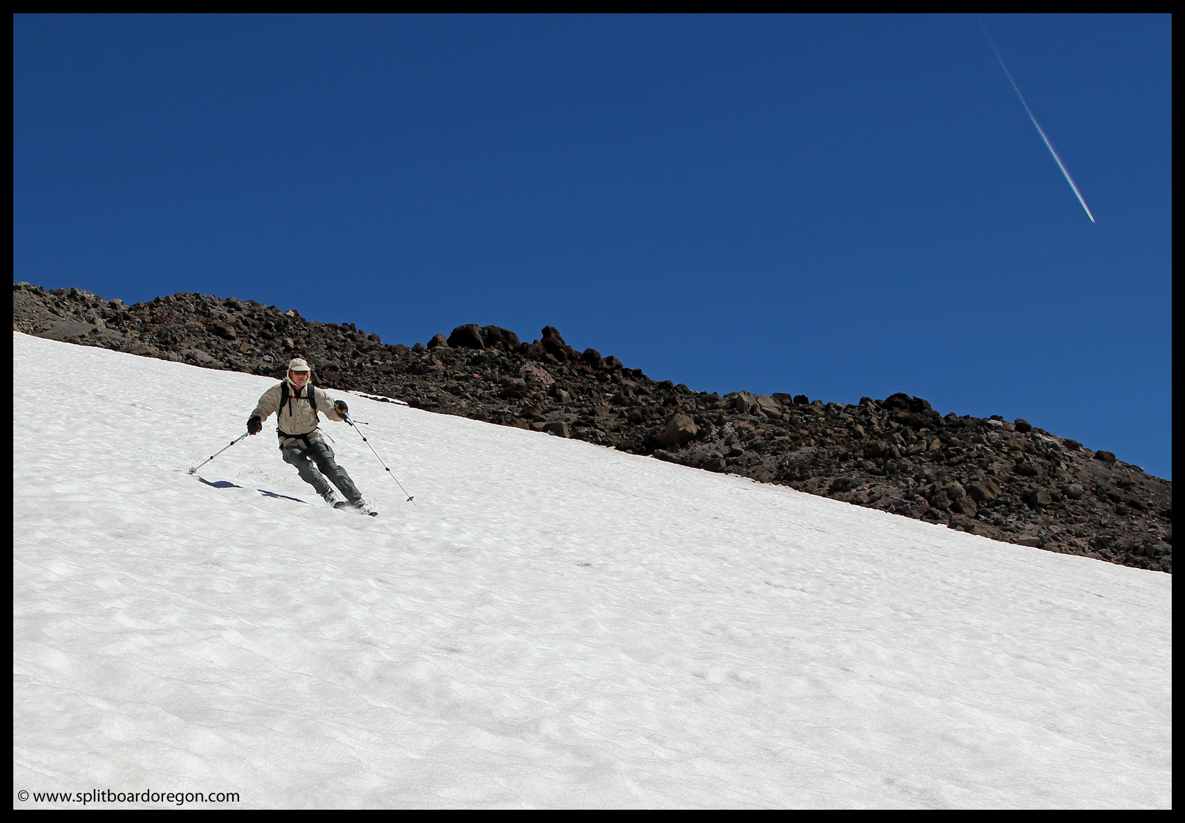 September ski turns