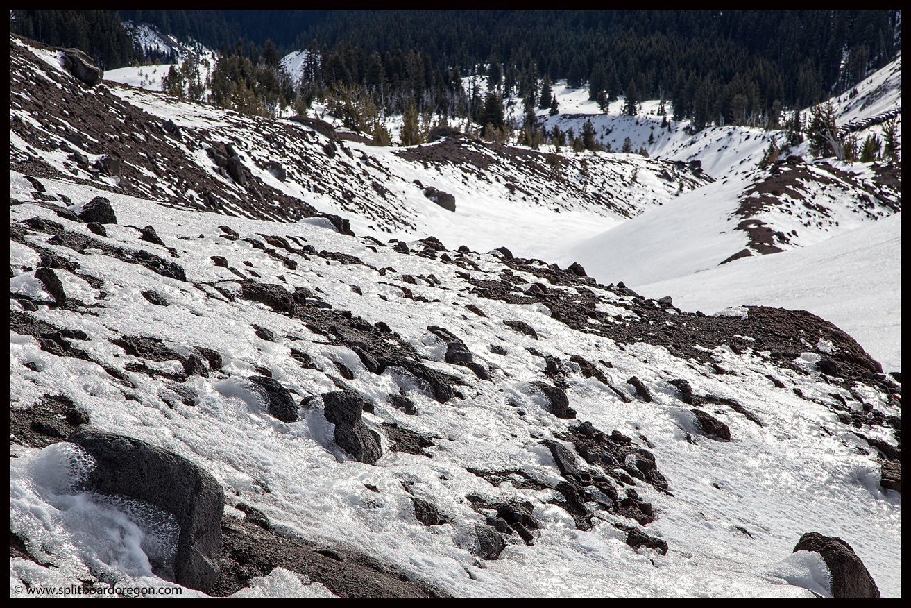 Looking down the Salmon River canyon