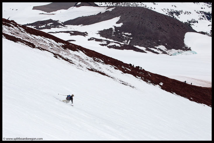 Joe ripping down the hill