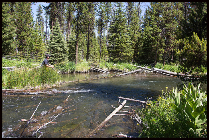 Fishing the upper Deschutes