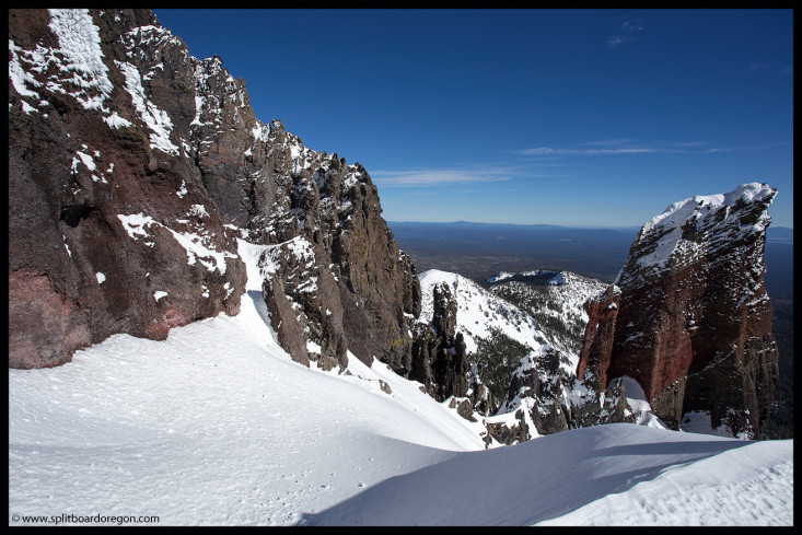 Looking east from our highpoint