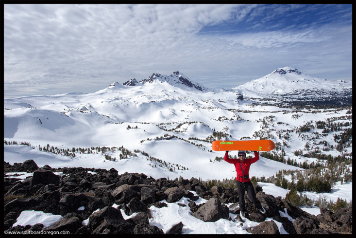 Looking out over Snow Creek