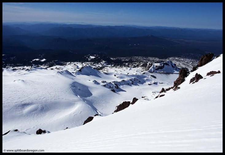 Looking down to the Collier