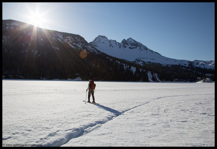 Crossing Green Lakes