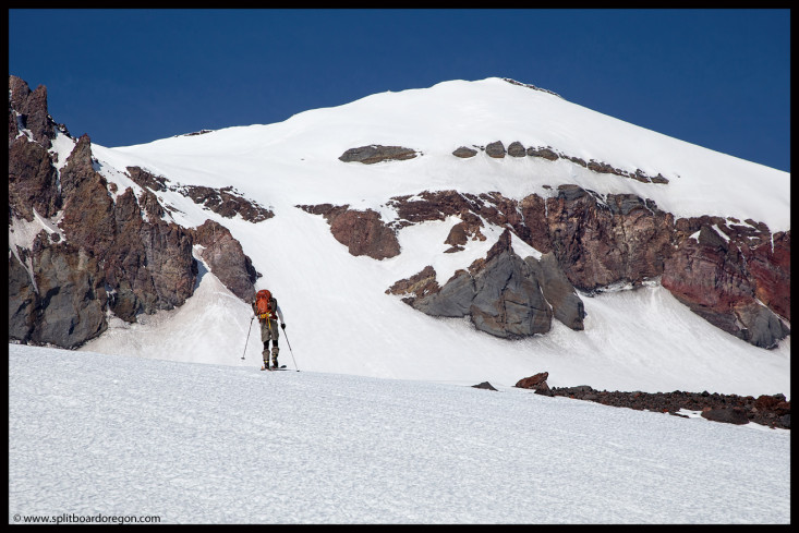 South Sister & the Prouty Headwall