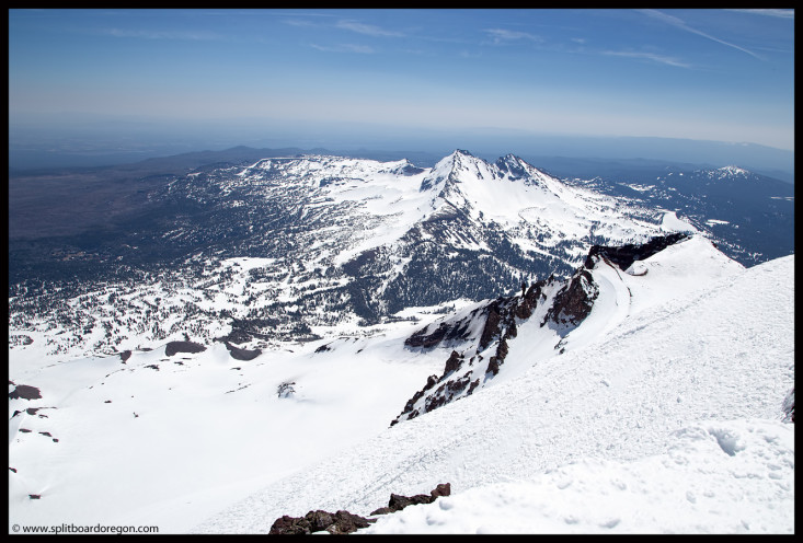 The view from the top of the Headwall