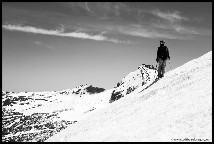 Stopping to enjoy the view