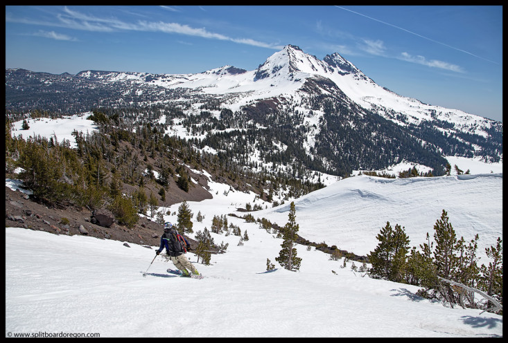 Cruising back to Green Lakes