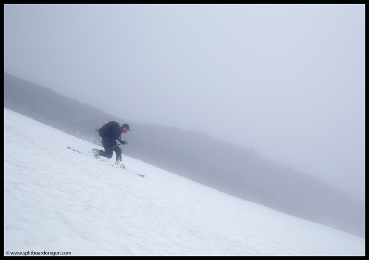 Dropping a knee in the fog