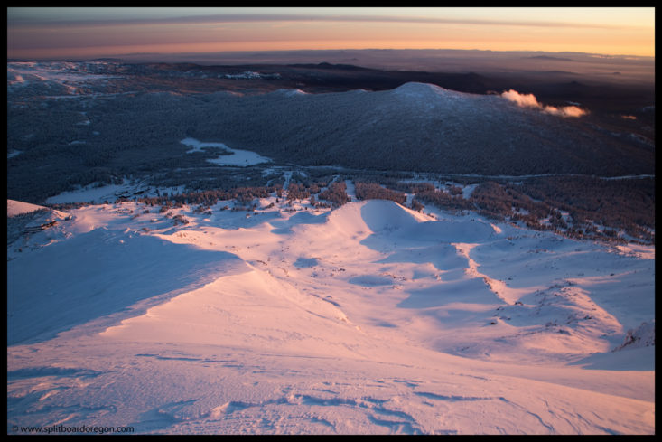 Morning light on the Cirque Bowl